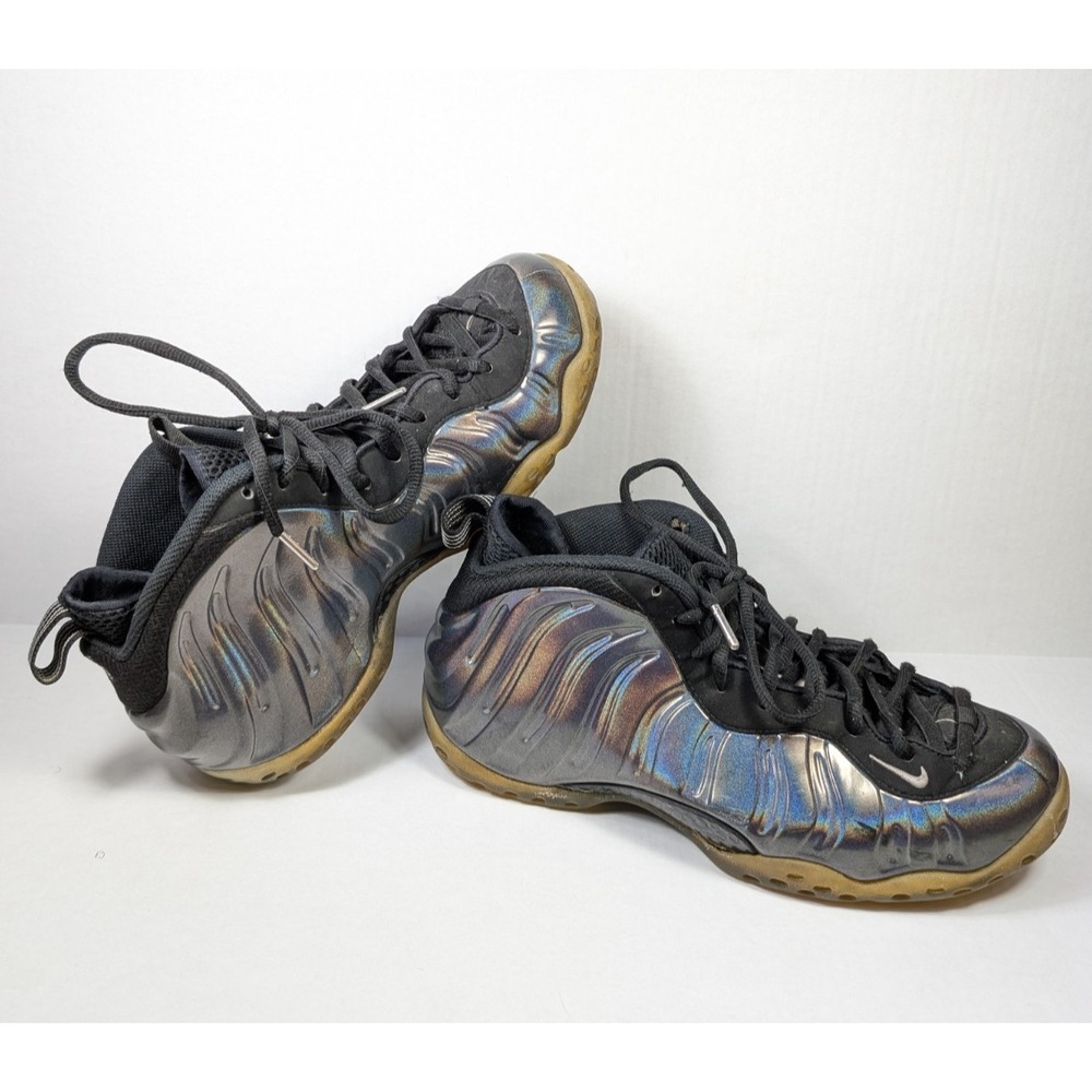 Nike‎ Air Foamposite One Hologram Mens Size 10 READ Cleveland Cavaliers Lebron